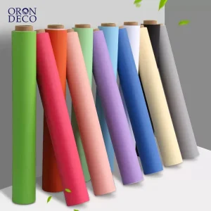 ORON DECO Luxury Geometric Pattern Waterproof Self Adhesive Vinyl Wallpaper for Bedroom and Household Use