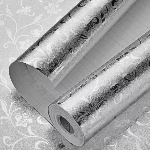 Oil Proof Kitchen Wallpaper PET PVC Peel and Stick Film Self Adhesive for Kitchen Sticker