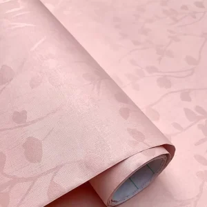 Oil Proof PVC Color Decorative Wallpaper Self Adhesive Vinyl for Living Room Walls