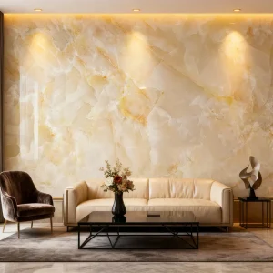 Onyx Marble Silk Fabric Wallpaper Modern Easy Multicolored Vines Glass Effect Texture Murals Household Living Room Hall Wall