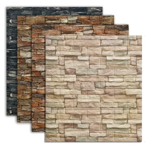 PE Foam Wall Sticker Brick Wallpaper 3d PE Wall Panel for Living Room Healthy Waterproof Antifouling Self Adhesive Papel Tapiz
