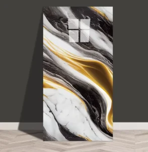 PET Vinyl Marble Wallpaper PVC Wall Paper Rolls Wall Coating Self Adhesive Marble Wall Stickers for Home Decor