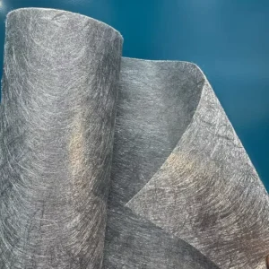 PET and PA6 Bi component Spunbond Nonwoven With Smooth Texture For Wall Covering And Custom Interior