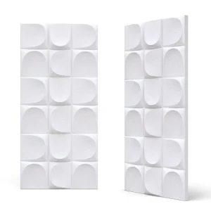 PU 3D Bread Tile Panels 600×1200 Easy Installation Waterproof Fireproof UV Resistant Indoor Outdoor Decorative Wall Cladding