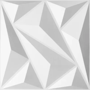 PVC 3D Diamond Wall Panel Papel De Parede for Residential and Commercial Interior Decor