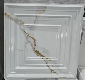 PVC 3D Wall Panels for Outdoor Use Modern Design Waterproof Customizable Sizes & Colors