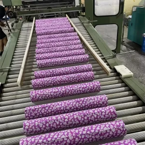 定制设计防水 PVC 现代卧室花卉图案印花自粘式家用壁纸卷