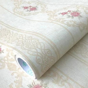 PVC Color Wallpaper Self Adhesive Oil Resistant Waterproof Vinyl for Room Walls