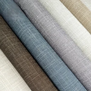 PVC Commercial Hotel Luxury Wall Coverings Modern Waterproof Vinyl Wallpaper Woven Fabric for Room Projects