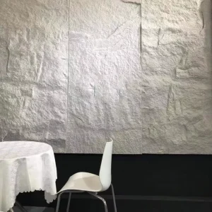 PVC Faux Stone Wall Panels Marble Pattern Embossed Texture Anti static Easy Installation for Home Commercial Use Pu