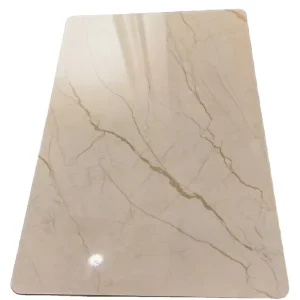 PVC Marble Sheet UV Waterproof Soundproof Fireproof Smoke Proof Modern Design Noctilucent Bathroom Hall Bedroom Gym