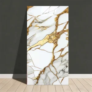 PVC Self adhesive 3D Nature Marble Pattern Foam Wall Stickers Waterproof Foam Wallpaper for Decoration
