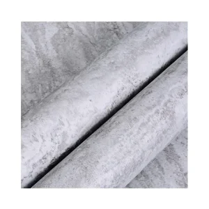 PVC Self adhesive Modern Decorative Film Roll Cement Color for Furniture Kitchens Bathrooms Hotels Waterproof Scratch Resistant