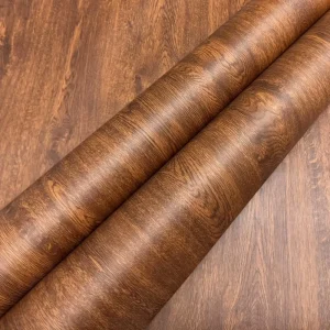 PVC Self-adhesive Peel and Stick Waterproof High-Flexibility Film Wallpaper for Hotel or House Renovation