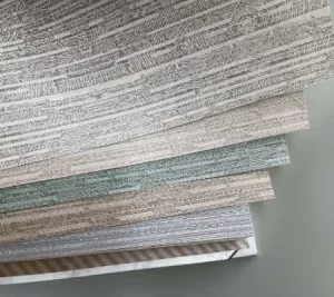 PVC Vertical Striped Wall Covering Waterproof Durable Suitable for Indoor and Outdoor
