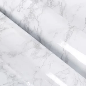 PVC Vinyl Plastic Flexible Marble Look Effect Wall Sheet Board Peel and Stick Contact Paper Wallpaper