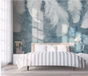 PVC Vinyl Printable Wallpaper for DIY Mural