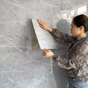 PVC Wall Panels Marble Waterproof Wallpaper Sticker for Living Room Decoration Papel Tapiz Autoadhesi Pegatina De Pared