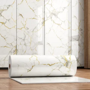 PVC Wall Stickers Construction Materials Water Proof Shower Panel 3d Home Wallpaper Wall Decorations for Home Luxury