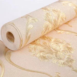PVC Wallpaper Bedroom Living Room Background Floral Waterproof Self Adhesive Wallpaper Rolls Wallpaper Custom Wallpaper Home