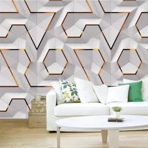 PVC Waterproof Peel Stick Wallpaper Modern Botanical Design Self Adhesive Removable Mould Proof Living Room Entertainment