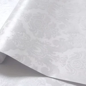 PVC Waterproof Self Adhesive Embossed Wallpaper Solid Color Wall Panels Hotel Office Living Room Bedroom Wallpaper