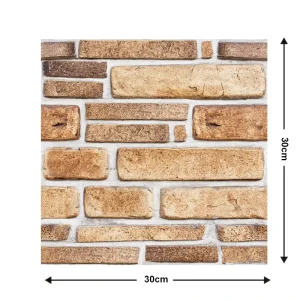 PVC Waterproof Self adhesive Wallpaper Sticker Kitchen 3D Wall Panels Bathroom Papel Tapiz Autoadhesi Pegatina De Pared