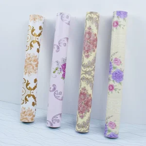 Pastoral Flower Wallpaper Design 3D Wall Paper Flower Print Wallpaper for Bedroom Bedside Apartment Hotel Decoration