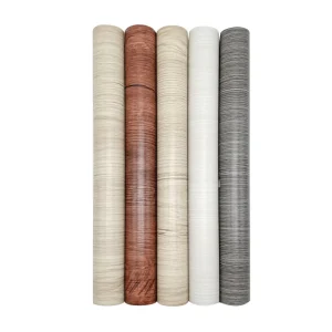 Peel Stick Fireproof Waterproof High Temperature Resistant PET Wallpaper Self Adhesive Furniture Film for Bedroom Living Room