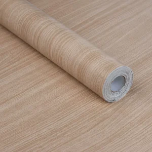 Peel & Stick PVC Vinyl Wallpaper Solid Color Waterproof Wall Sticker for Kitchen Cabinet Wall Covering