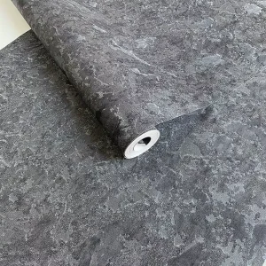 Peel Stick Vinyl Self-Adhesive 3D Wall Sticker Modern Cement Texture Wallpaper Interior Decoration