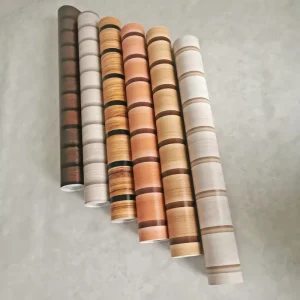 Peel Stick Wall Sticker Waterproof Self Adhesive Wood Grain Wallpaper for Bedroom Living Room Interior Hotel Entertainment