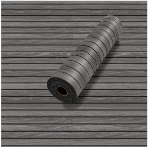 Peel and Stick 3D Foam PVC Fluted Wallpaper Self Adhesive Wall Panels Waterproof Decorative Wall Sticker for Hotel Hall