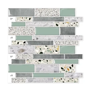 Peel and Stick Backsplash Wallpaper Kitchen Tile Self-adhesive 3d Wall Tiles 3d Pvc Wallpaper