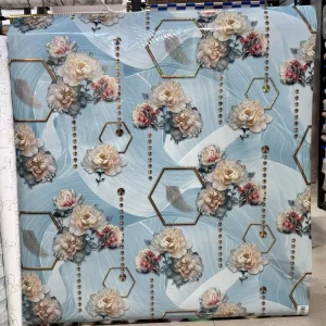 Peel and Stick Film for Home Decor 3d Floral Wallpaper