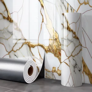 Peel and Stick Modern Design DIY Wall Decorations Home Decor Office 3D PVC Waterproof Interior Wallpaper Wall Panel