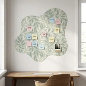 Peel and Stick Uni Felt Wall Decor Magnetic Removable Wall Stickers for Home Living Room Interior