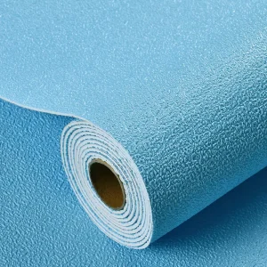 Peel and Stick Wall Sticker Paper Linen Wall Paper Peel and Stick Fabric Vinyl Wallpaper Self Adhesive Easy Install Wall Sticker