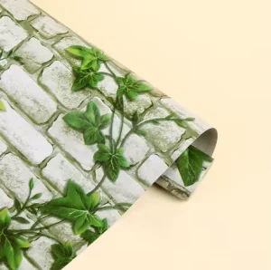 Peel and Stick Wallpaper DIY Textured Wallpaper Self Adhesive PVC Vinyl for Living Room & Bedroom Application