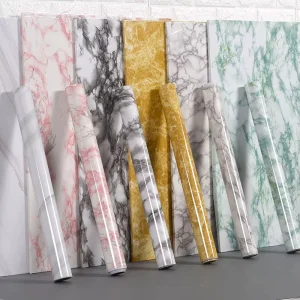 Peel and Stick Wallpaper Decor Marble Wall Sticker Self Adhesive Marble Wallpaper for House Decor
