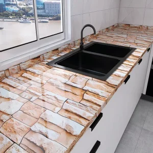 Peel and Stick Wallpaper Rolls 3D Home Decoration Wall Paper Self Adhesive Wallpaper for Wall Kitchen