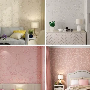 Peel and Stick Wallpaper Rolls Self Adhesive Floral Designs 3d Wallpapers Wall Coating for Living Room