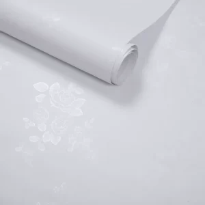 Peel and Stick Wallpaper Vinyl Adhesive Waterproof Solid Color PVC Film for Home Decoration