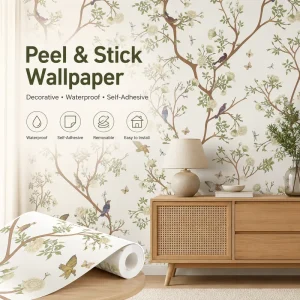 Peel and Stick Wallpaper Vinyl Self Adhesive Modern Wallpaper for Home