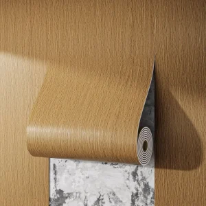 Peel and Stick Wood Grain Wall Panels Waterproof Self Adhesive Thick Faux Wood Wallpaper for Home Wall Decoration