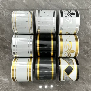 Peel and Stick XPE Molding Trim Self Adhesive Wallpaper Wall Border Frame Baseboard Cabinet for Home Decor Edge Background