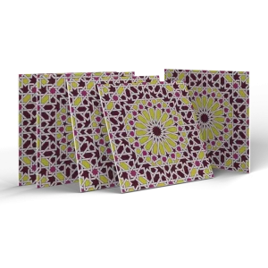 Pink Waterproof Eco-Friendly PVC Wallpaper Peel Stick Modern Floral Backsplash 3D Art Tile Sticker Oil Stain Resistant Bedroom