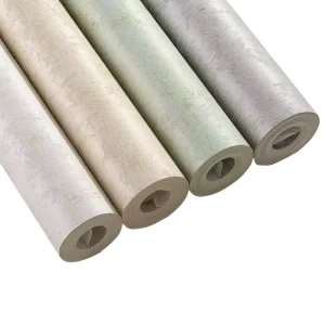 Plain Solid Non Woven Wallpaper Home Decor Paper Rolls