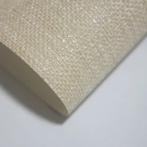 Popular Luxury Vinyl Wall Coverings for Commercial Rooms Fireproof PVC Hotel Wallpaper Woven Waterproof Anti Static