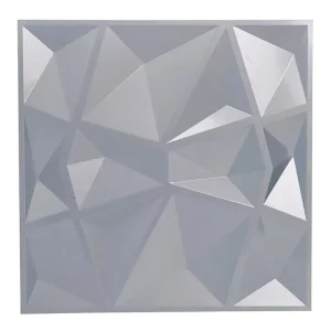 Popular Waterproof Moisture Proof PVC 3D Diamond Wall Panel Wallpaper Wall Coatings for Home Decoration Hotel KTV